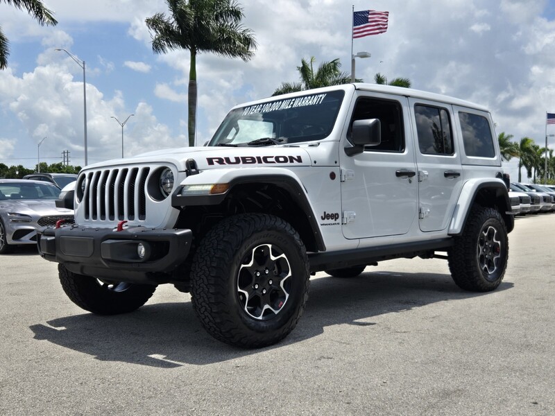 Used 2023 JEEP WRANGLER RUBICON 4 DOOR 4X4 in DAVIE, FLORIDA