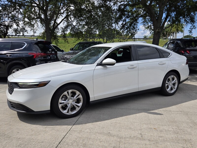 Used 2025 Honda Accord Sedan LX CVT in DAVIE, FLORIDA