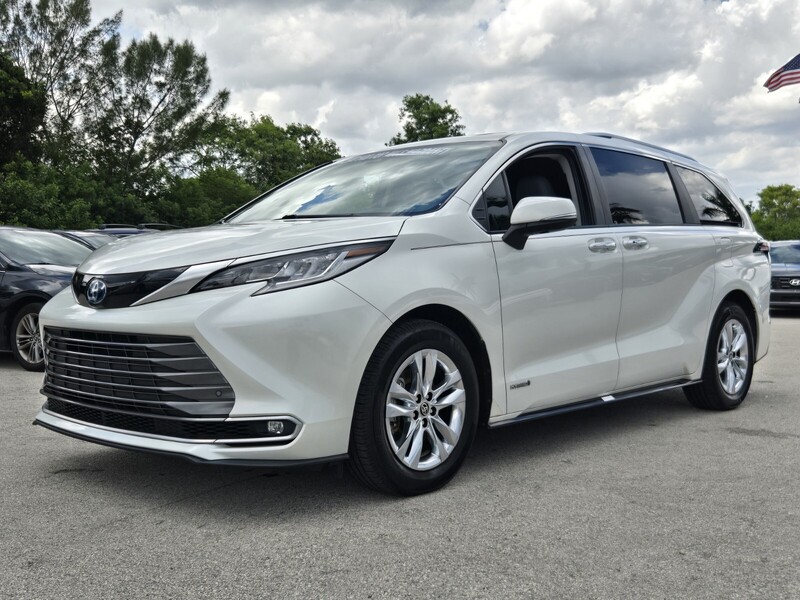 Used 2021 TOYOTA SIENNA LIMITED FWD 7-PASSENGER in DAVIE, FLORIDA