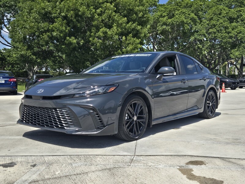 Used 2025 TOYOTA CAMRY SE in DAVIE, FLORIDA
