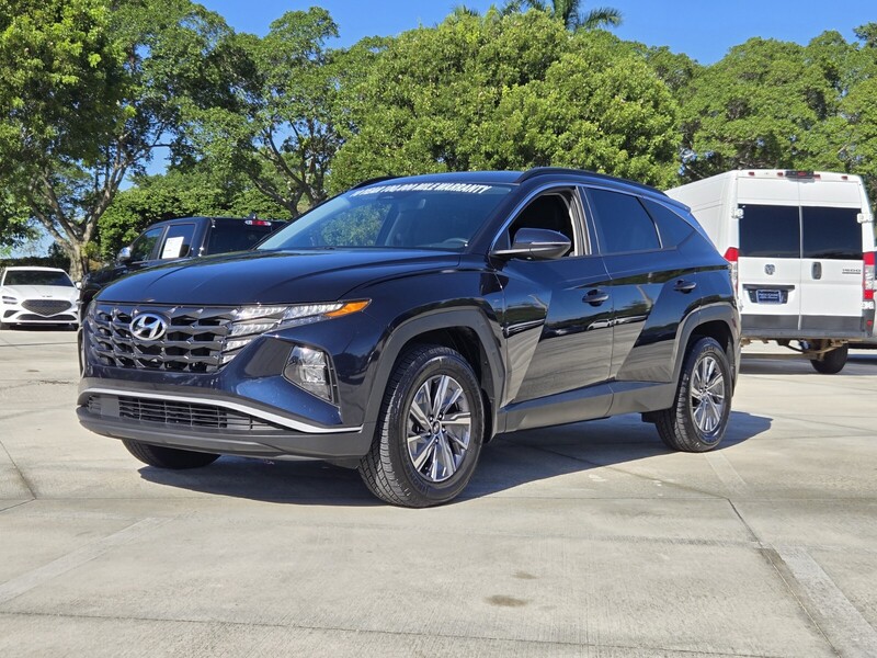Used 2023 HYUNDAI TUCSON HYBRID BLUE AWD in DAVIE, FLORIDA
