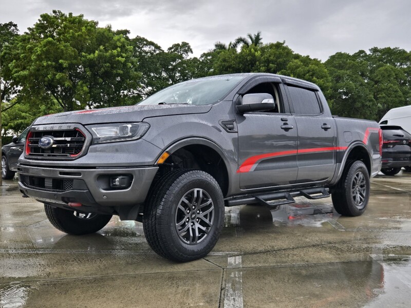 Used 2021 FORD RANGER LARIAT 4WD SUPERCREW 5' BOX in DAVIE, FLORIDA