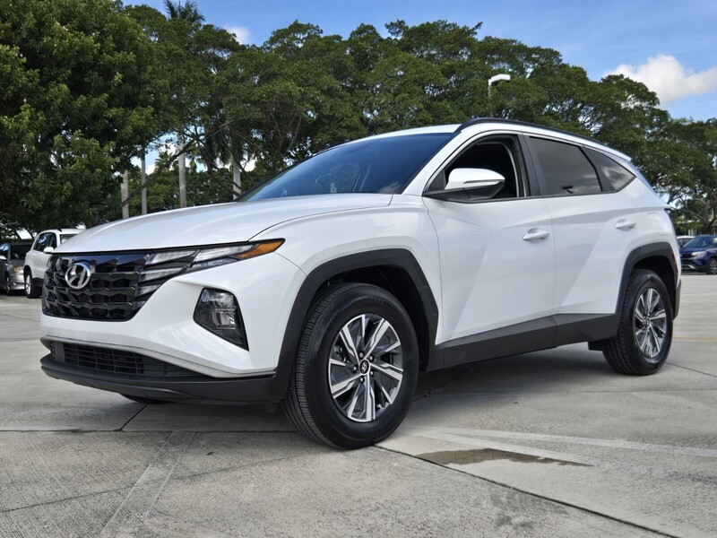 Used 2023 HYUNDAI TUCSON HYBRID BLUE AWD in DAVIE, FLORIDA