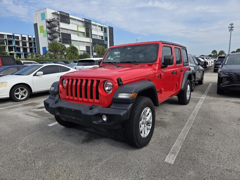 Used 2023 JEEP WRANGLER SPORT S in PLANTATION, FLORIDA