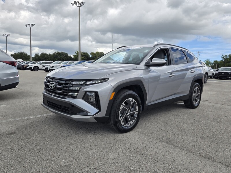 Used 2025 HYUNDAI TUCSON HYBRID BLUE in PLANTATION, FLORIDA
