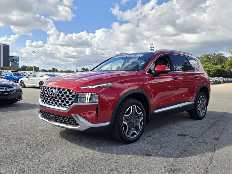 Used 2023 HYUNDAI SANTA FE HYBRID SEL PREMIUM in PLANTATION, FLORIDA