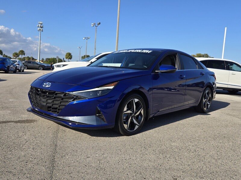Used 2023 HYUNDAI ELANTRA HYBRID LIMITED in PLANTATION, FLORIDA