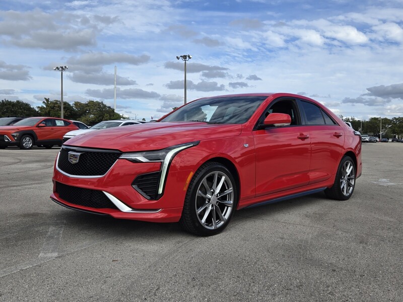 Used 2021 CADILLAC CT4 SPORT in PLANTATION, FLORIDA