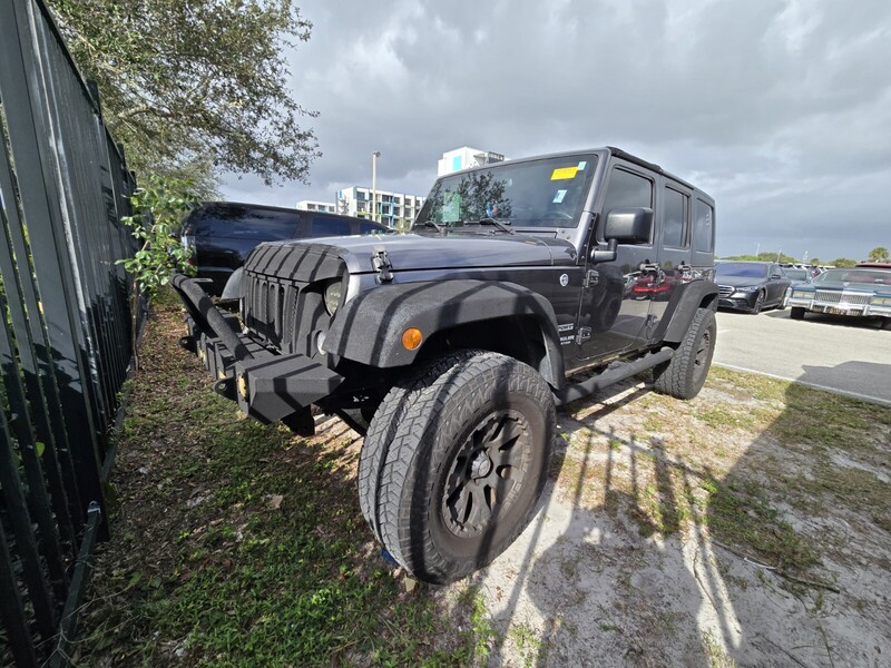 Used 2016 JEEP WRANGLER UNLIMITED SPORT in PLANTATION, FLORIDA