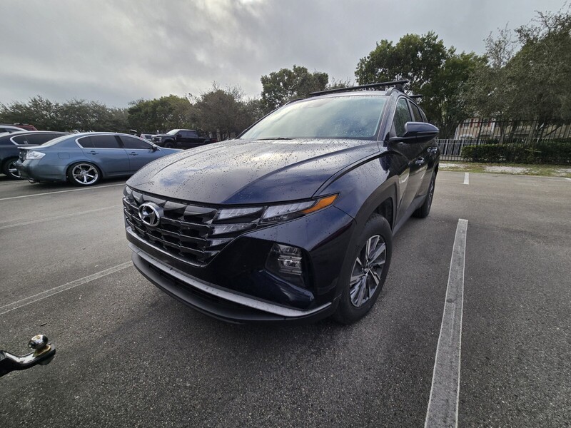 Used 2023 HYUNDAI TUCSON HYBRID BLUE in PLANTATION, FLORIDA