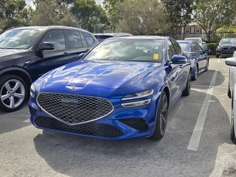 Used 2024 GENESIS G70 3.3T SPORT ADVANCED in PLANTATION, FLORIDA
