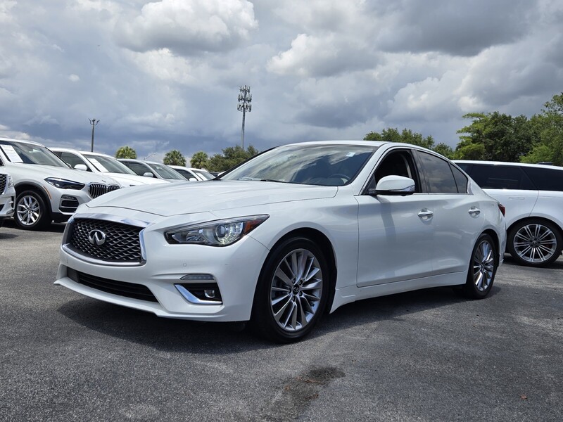 Used 2022 INFINITI Q50 LUXE in PLANTATION, FLORIDA