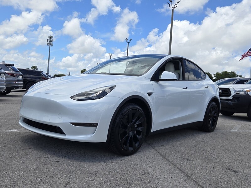 Used 2022 TESLA MODEL Y LONG RANGE in PLANTATION, FLORIDA