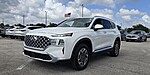 Used 2023 HYUNDAI SANTA FE HYBRID BLUE in PLANTATION, FLORIDA