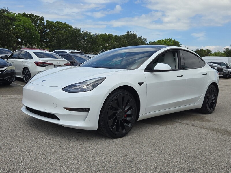 Used 2022 TESLA MODEL 3 PERFORMANCE in PLANTATION, FLORIDA