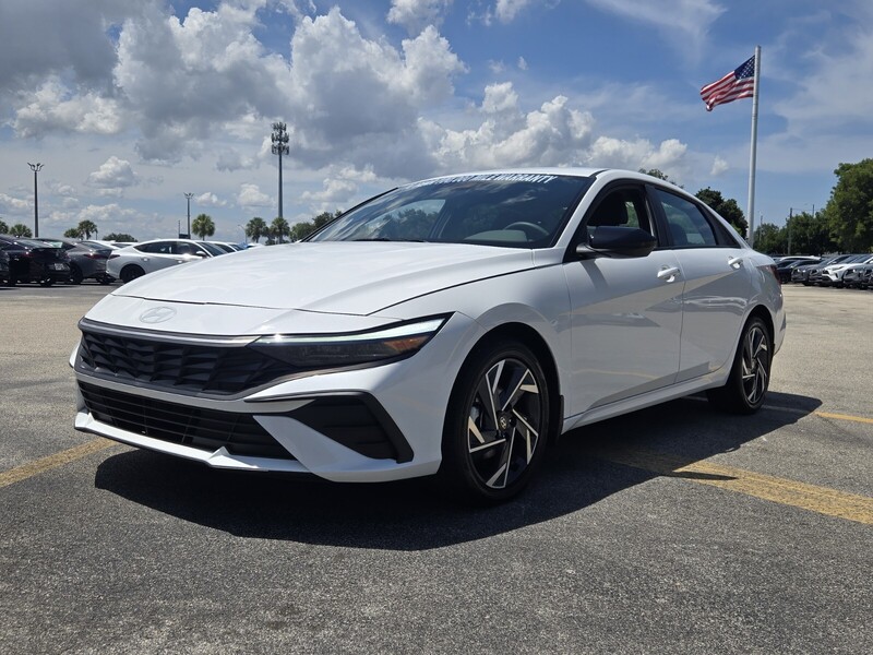 Used 2025 HYUNDAI ELANTRA HYBRID SEL SPORT in PLANTATION, FLORIDA