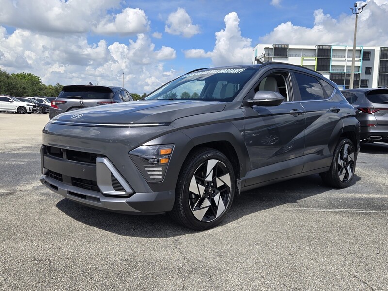 Used 2024 HYUNDAI KONA LIMITED in PLANTATION, FLORIDA