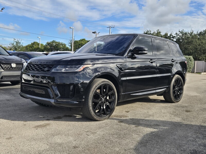 Used 2021 LAND ROVER RANGE ROVER SPORT HSE SILVER EDITION in PLANTATION, FLORIDA