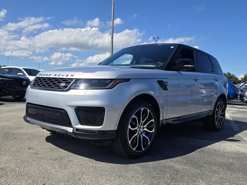Used 2022 LAND ROVER RANGE ROVER SPORT HSE SILVER EDITION in PLANTATION, FLORIDA