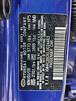 Used 2020 HYUNDAI VENUE SEL in MARGATE, FLORIDA (Photo 19)