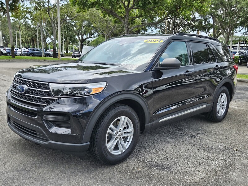 Used 2021 FORD EXPLORER XLT RWD in PEMBROKE PINES, FLORIDA