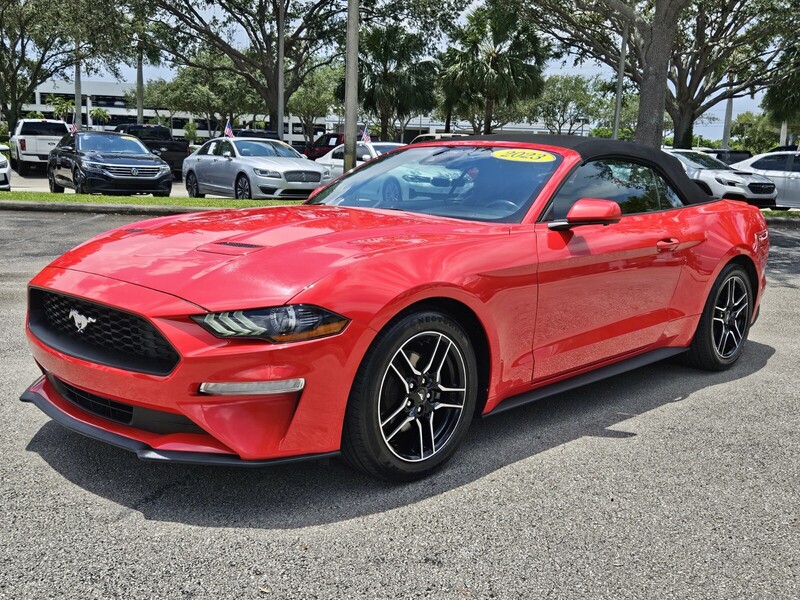 Used 2023 FORD MUSTANG ECOBOOST PREMIUM CONVERTIBLE in PEMBROKE PINES, FLORIDA