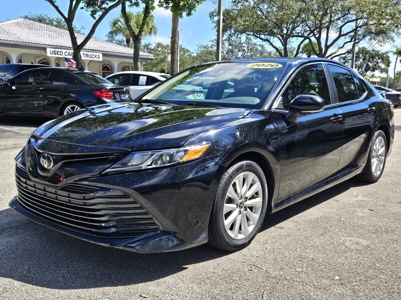 Used 2020 TOYOTA CAMRY LE AUTO in PEMBROKE PINES, FLORIDA