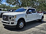 Used 2022 FORD F-350 PLATINUM 4WD CREW CAB 8' BOX in PEMBROKE PINES, FLORIDA (Photo 1)
