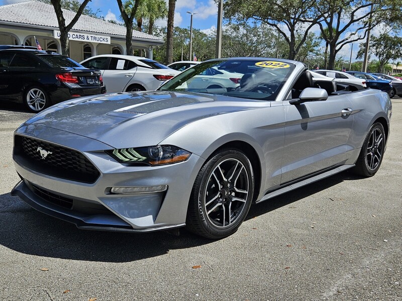Used 2022 FORD MUSTANG ECOBOOST PREMIUM CONVERTIBLE in PEMBROKE PINES, FLORIDA