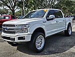 Used 2020 FORD F-150 PLATINUM 4WD SUPERCREW 5.5' BOX in PEMBROKE PINES, FLORIDA (Photo 1)