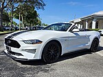 Used 2021 FORD MUSTANG GT PREMIUM CONVERTIBLE in PEMBROKE PINES, FLORIDA (Photo 1)