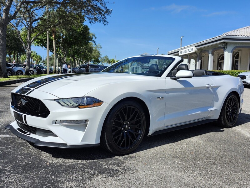 Used 2021 FORD MUSTANG GT PREMIUM CONVERTIBLE in PEMBROKE PINES, FLORIDA