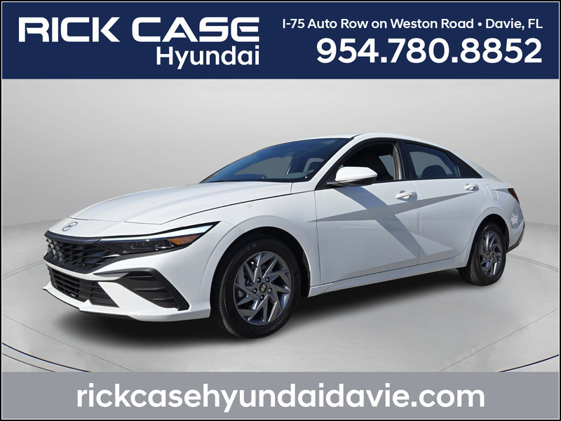 New 2026 HYUNDAI ELANTRA HYBRID BLUE in PLANTATION, FLORIDA