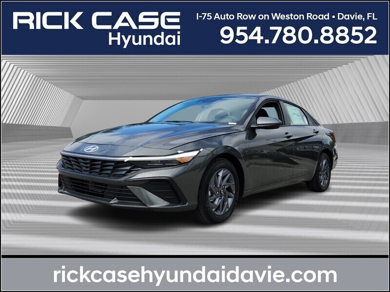 New 2026 HYUNDAI ELANTRA HYBRID BLUE in PLANTATION, FLORIDA