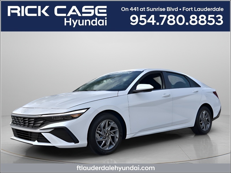 New 2026 HYUNDAI ELANTRA HYBRID BLUE in PLANTATION, FLORIDA