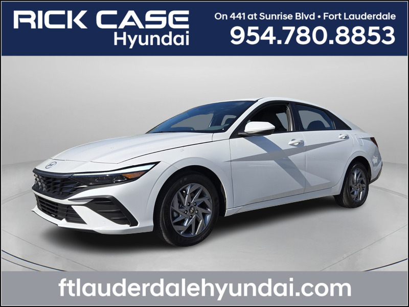 New 2026 HYUNDAI ELANTRA HYBRID BLUE in PLANTATION, FLORIDA