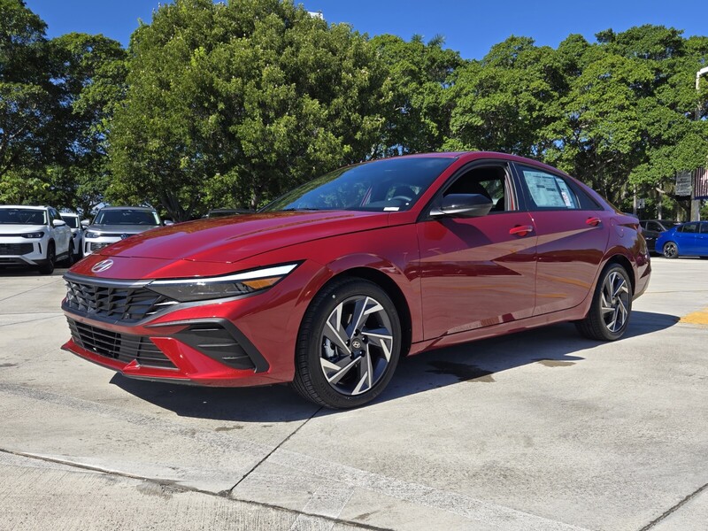 New 2025 HYUNDAI ELANTRA SEL SPORT IVT in DAVIE, FLORIDA