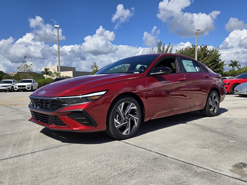 New 2025 HYUNDAI ELANTRA SEL SPORT IVT in DAVIE, FLORIDA