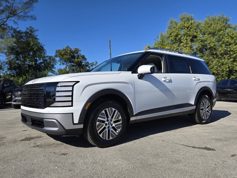 New 2026 HYUNDAI PALISADE HYBRID BLUE SEL PREMIUM 8P FWD in DAVIE, FLORIDA