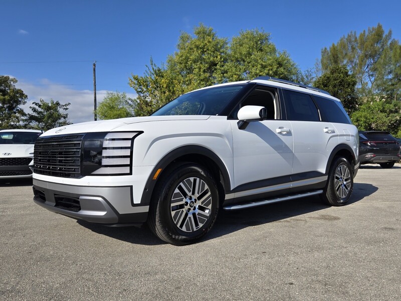 New 2026 HYUNDAI PALISADE HYBRID BLUE SEL PREMIUM 8P FWD in DAVIE, FLORIDA