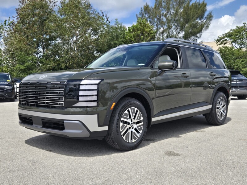 New 2026 HYUNDAI PALISADE HYBRID BLUE SEL PREMIUM 8P FWD in DAVIE, FLORIDA