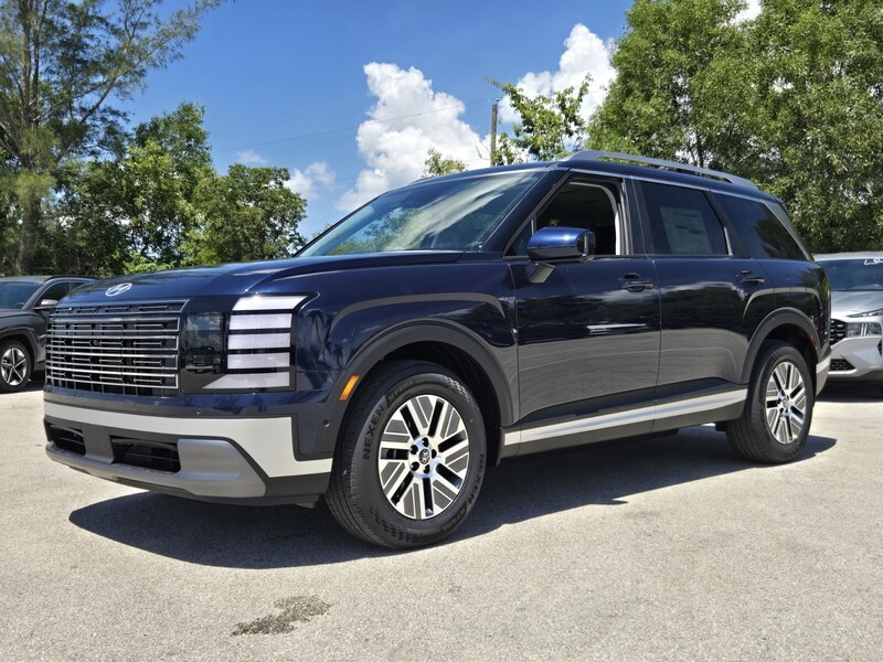 New 2026 HYUNDAI PALISADE HYBRID BLUE SEL PREMIUM 8P FWD in DAVIE, FLORIDA