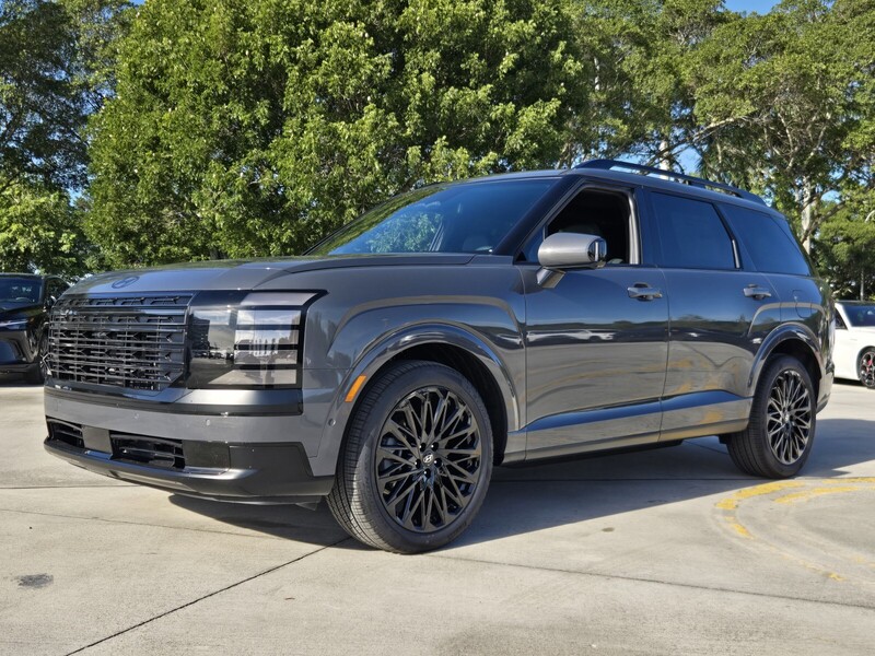 New 2027 HYUNDAI PALISADE HYBRID CALLIGRAPHY BLACK INK FWD in DAVIE, FLORIDA