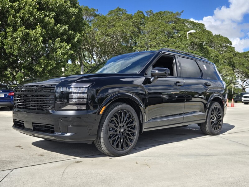 New 2027 HYUNDAI PALISADE HYBRID CALLIGRAPHY BLACK INK AWD in DAVIE, FLORIDA