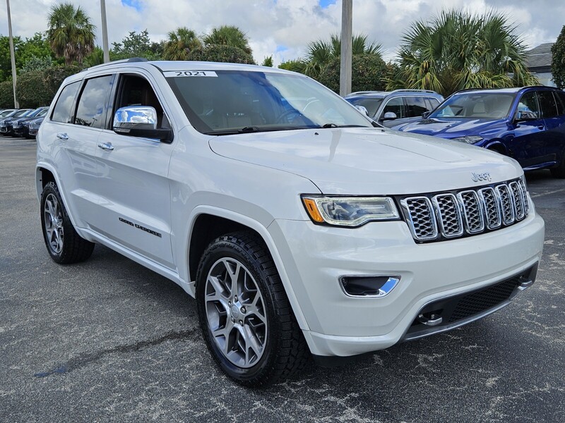 Used 2021 JEEP GRAND CHEROKEE OVERLAND 4X4 in FT. PIERCE, FLORIDA