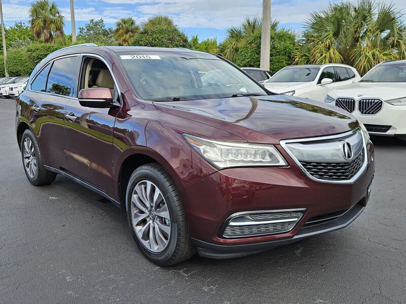 Used 2015 ACURA MDX FWD 4DR TECH PKG in FT. PIERCE, FLORIDA
