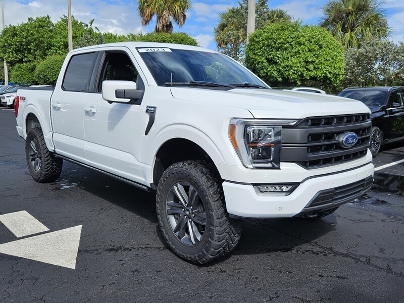 Used 2023 FORD F-150 LARIAT 4WD SUPERCREW 5.5' BOX in FT. PIERCE, FLORIDA