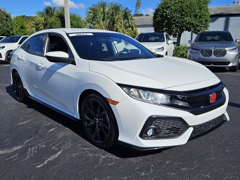 Used 2017 Honda Civic Hatchback SPORT CVT in FT. PIERCE, FLORIDA