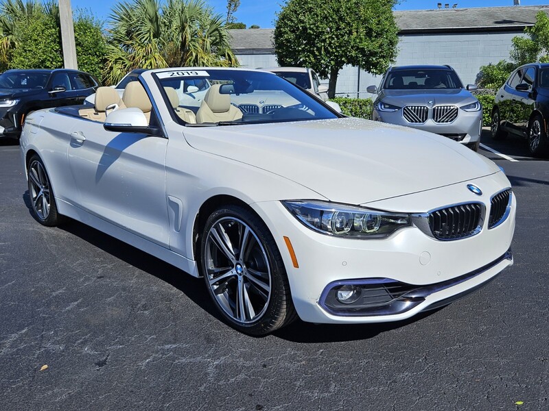 Used 2019 BMW 4 SERIES 430I CONVERTIBLE in FT. PIERCE, FLORIDA