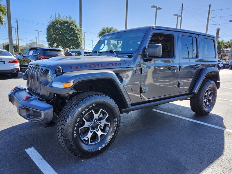 Used 2020 JEEP WRANGLER UNLIMITED RUBICON 4X4 in FT. PIERCE, FLORIDA